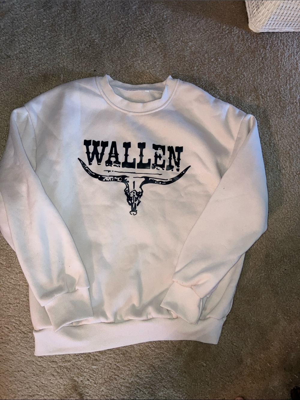 Wallen beige Crewneck Sweatshirt